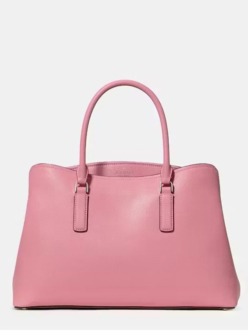Kate Spade Thompson Street Leather Large Satchel Bag Grapefruit Soda Pink